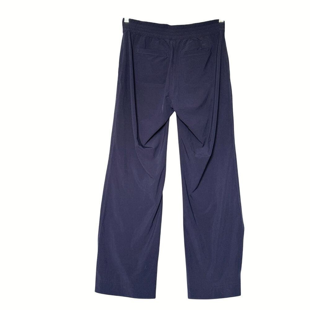 Athleta Chelsea Wide Leg Pants Navy Women’s Size 6 Style #792454 - Picture 4 of 12